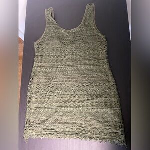H&M Divided green lace sundress
